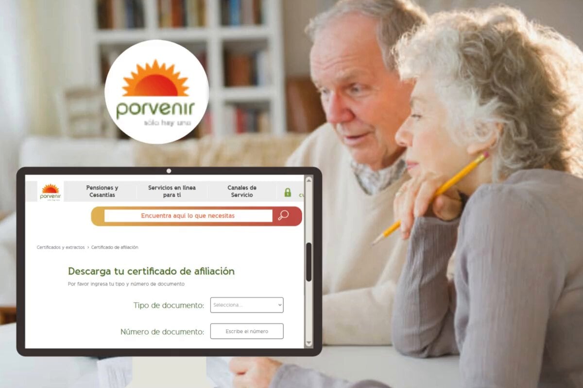 Certificado de afiliación en Porvenir - Dos adultos mayores - Imagen de referencia - Getty Images