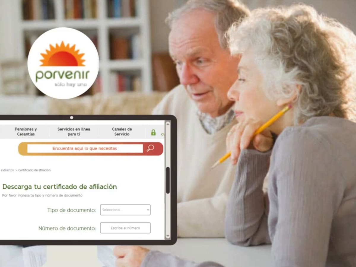 ¿Cómo descargar un certificado de afiliación en Porvenir? Link para hacerlo