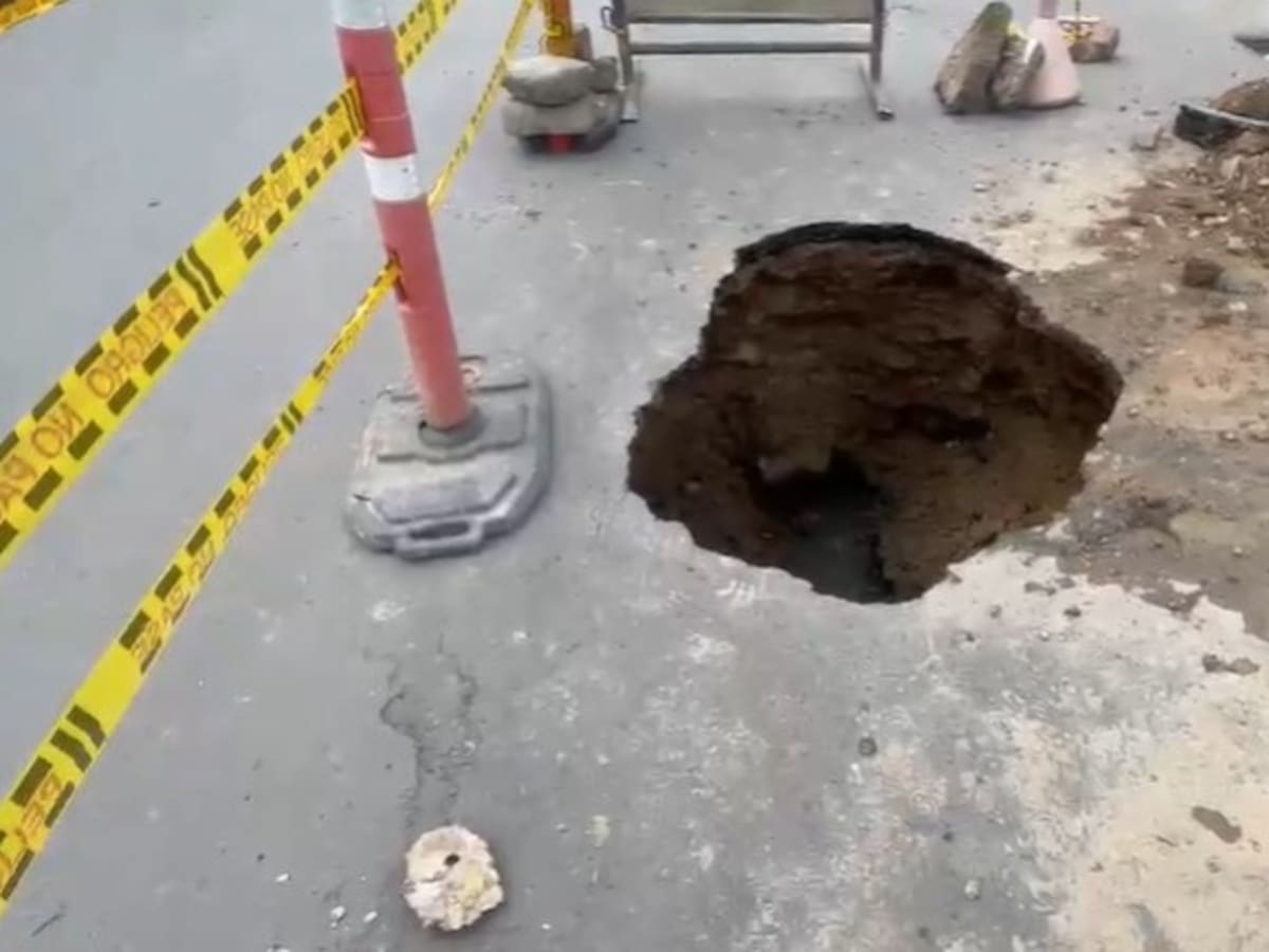 Colapso de vía en el barrio Santa Ana reaviva alerta por redes hidráulicas obsoletas en Tunja