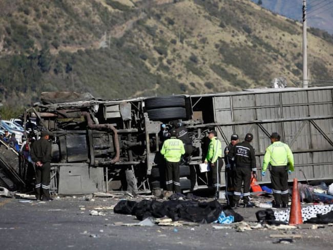 Extraditan a Ecuador mujer implicada en "narcobus", que dejó 24 muertos