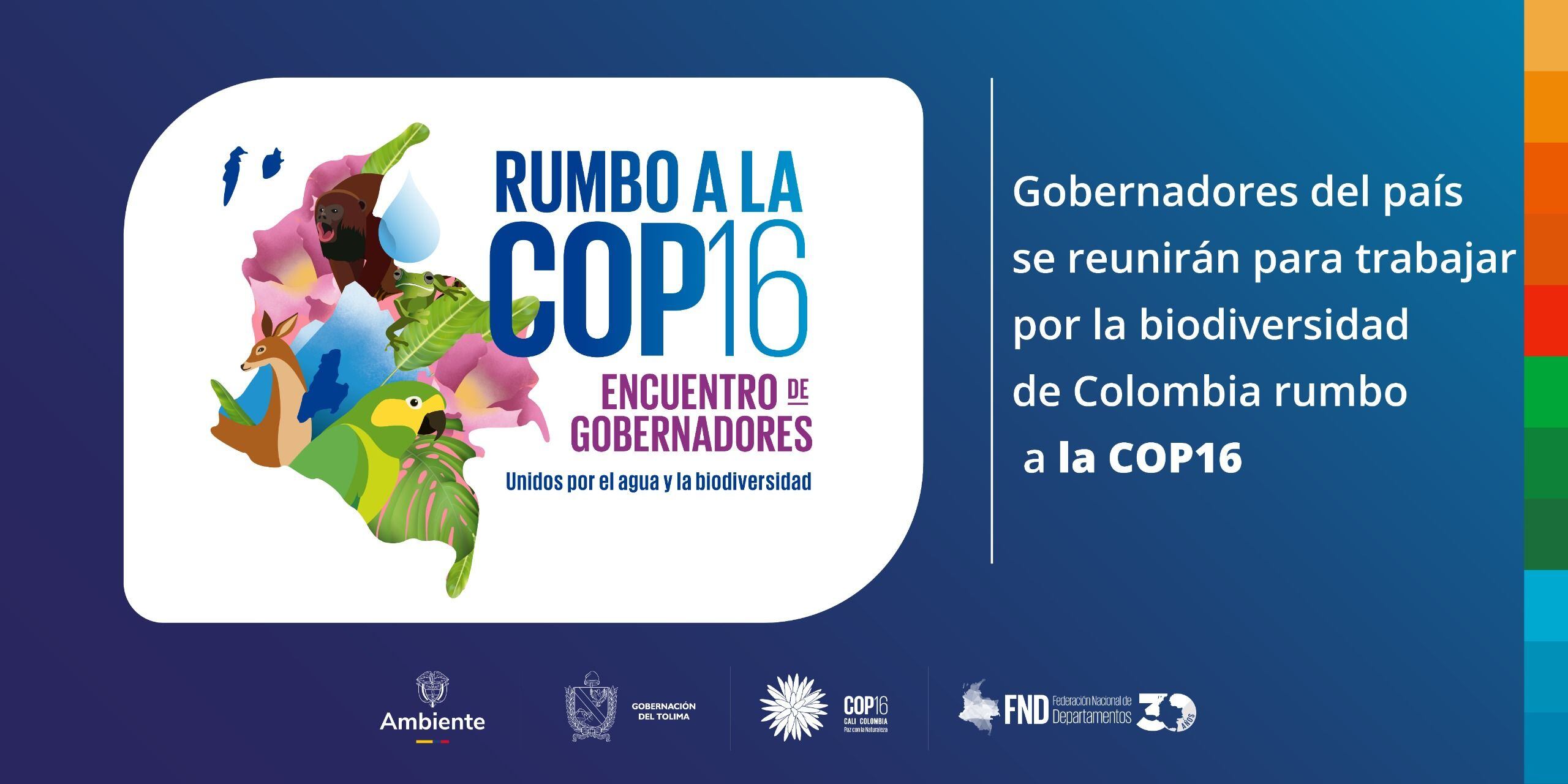 Rumbo a la Cop16 evento que se cumplirá en Ibagué, Tolima