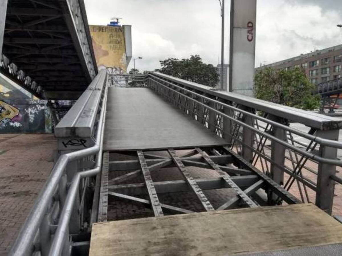 Puentes peatonales de Bogotá: trampas mortales por actos vandálicos