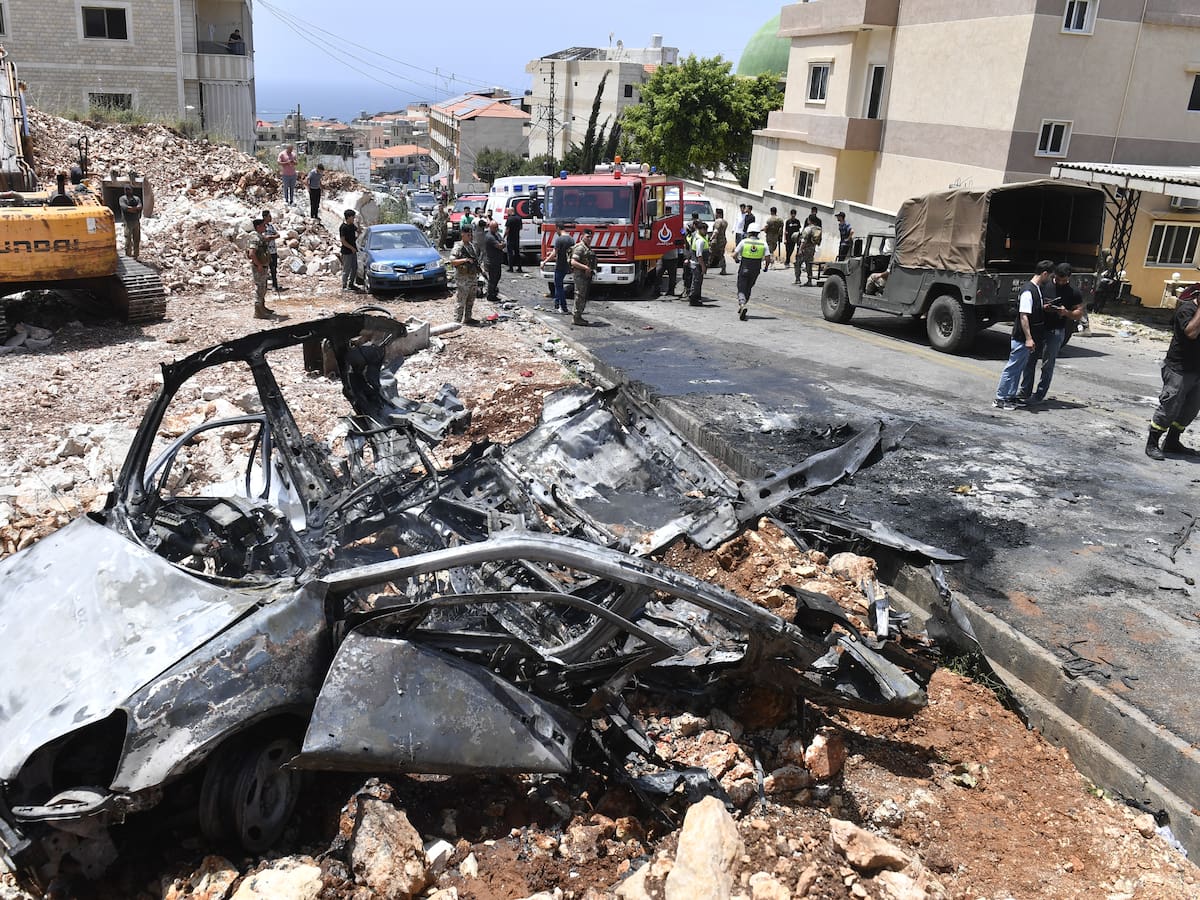 Ataques israelíes al sur de Beirut dejan ocho muertos, dos de ellos niños