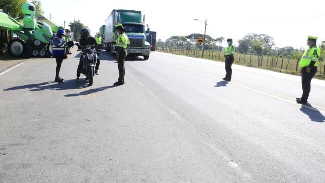 Según la Policía de Tránsito, más de 20 mil vehículos se movilizaron por las carreteras del departamento