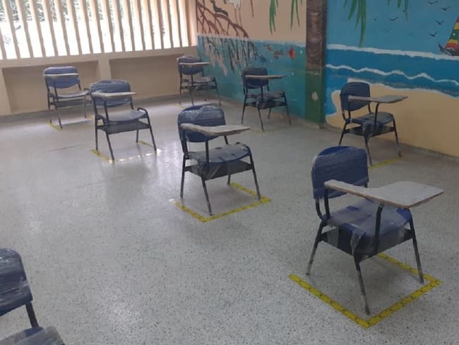 Según informó el rector, Álvaro Hernández Castellón, los padres aprobaron regresar con un aforo inicial del 30 por ciento