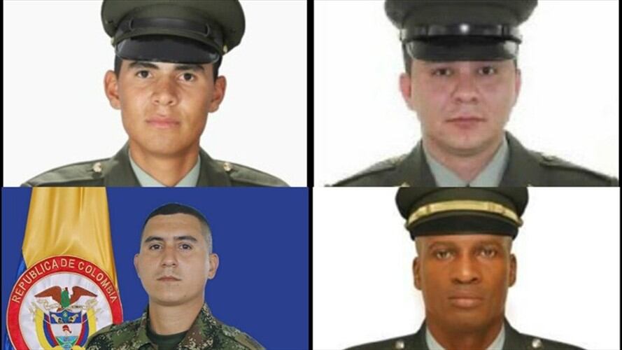 El comandante Uriel de esa guerrilla confirmó el secuestro de 6 personas en el Chocó este jueves. . Foto: Policía y Ejército Nacional