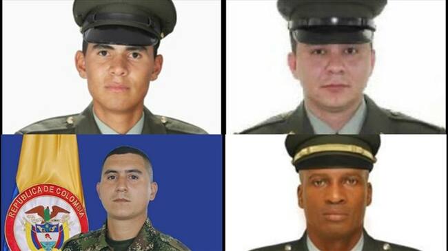 El comandante Uriel de esa guerrilla confirmó el secuestro de 6 personas en el Chocó este jueves. . Foto: Policía y Ejército Nacional