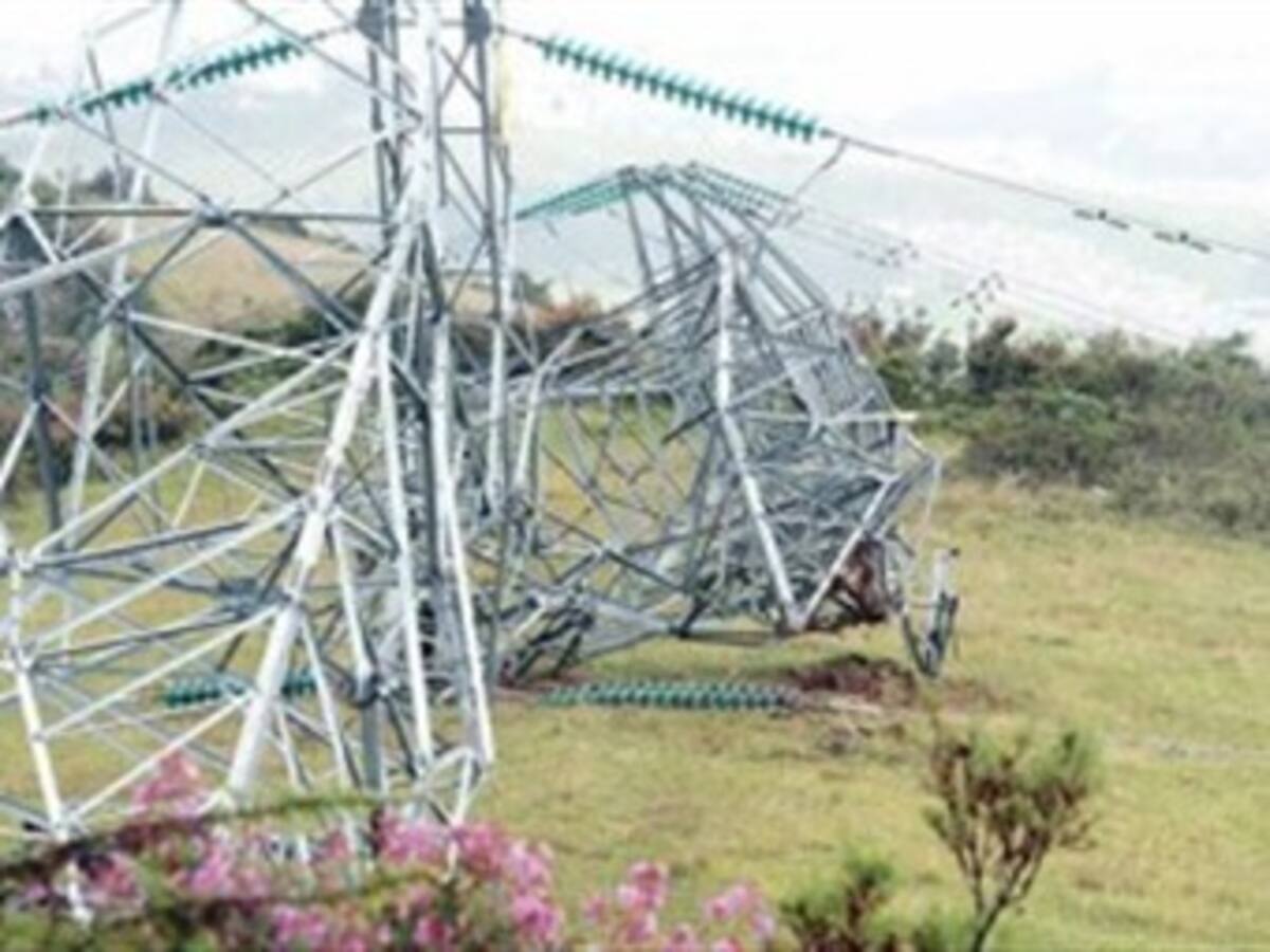 Torres y puentes fueron objetivos del terrorismo en Valle y Cauca