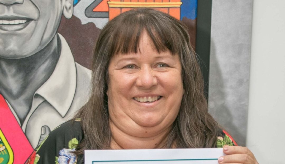 Neivana excombatiente, ganadora de premio internacional.