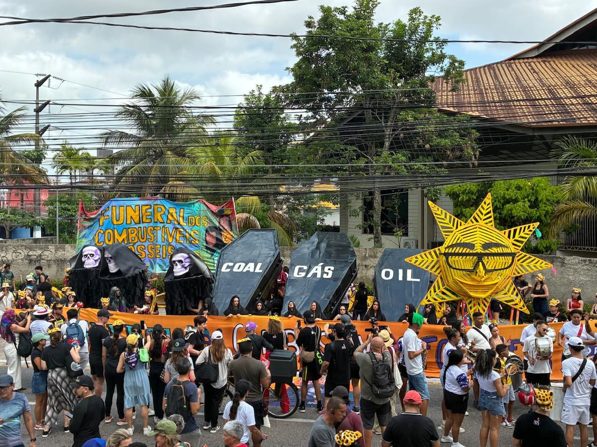 COP30: más de 70.000 personas participaron en el funeral de los combustibles fósiles en Belém