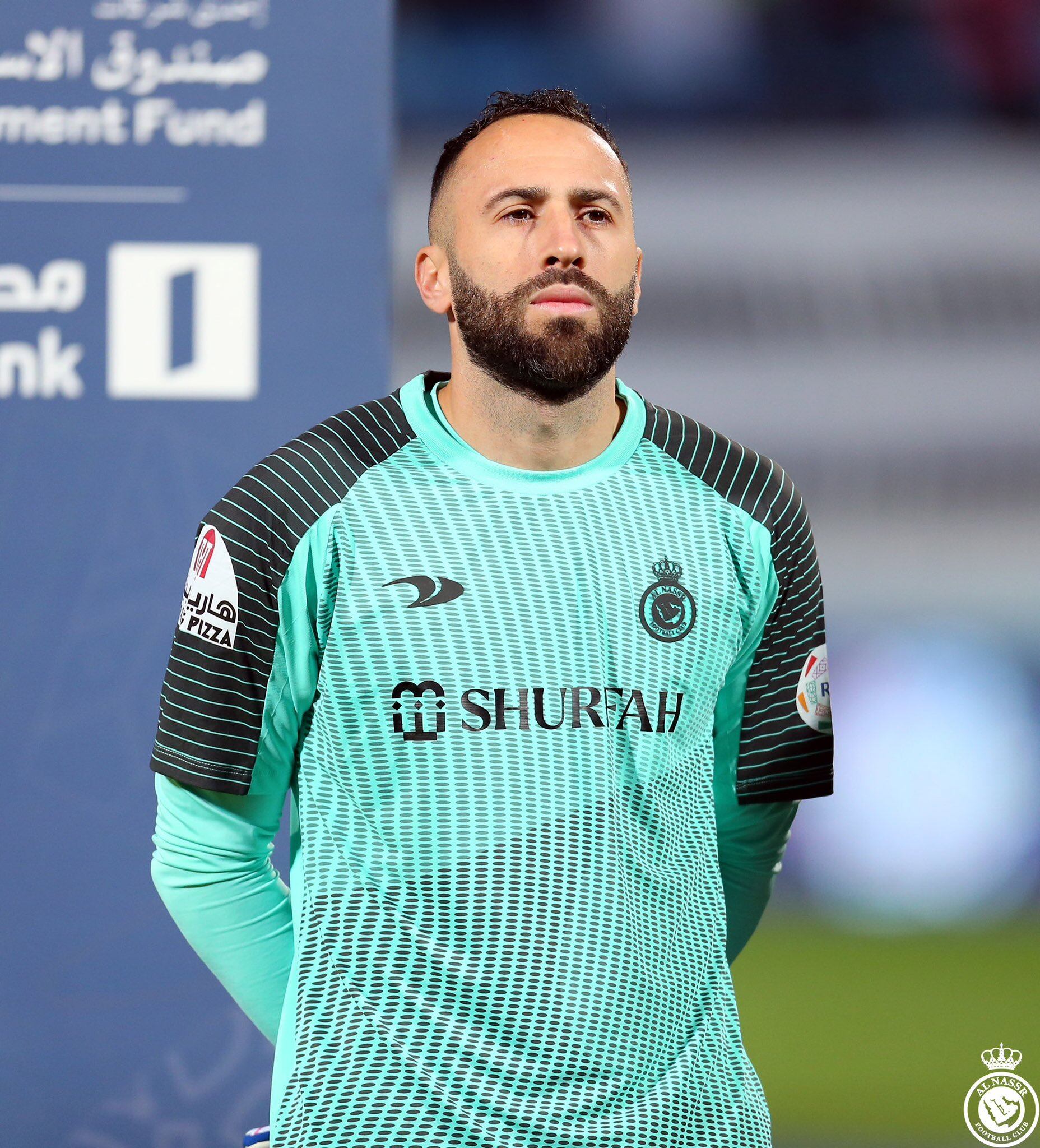 David Ospina, portero colombiano del Al-Nassr / Twitter: @AlNassrFC_EN