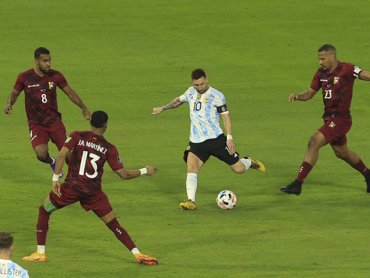 🔴EN VIVO Argentina con Lionel Messi visita a Venezuela por Eliminatorias: Siga el partido