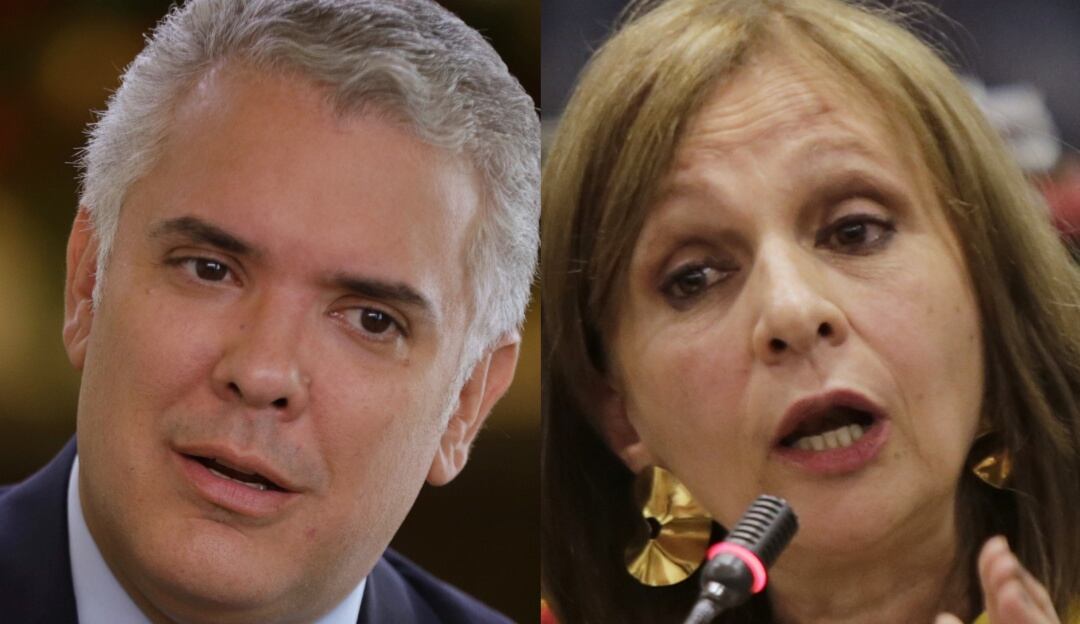 Iván Duque- Ángela Robledo 