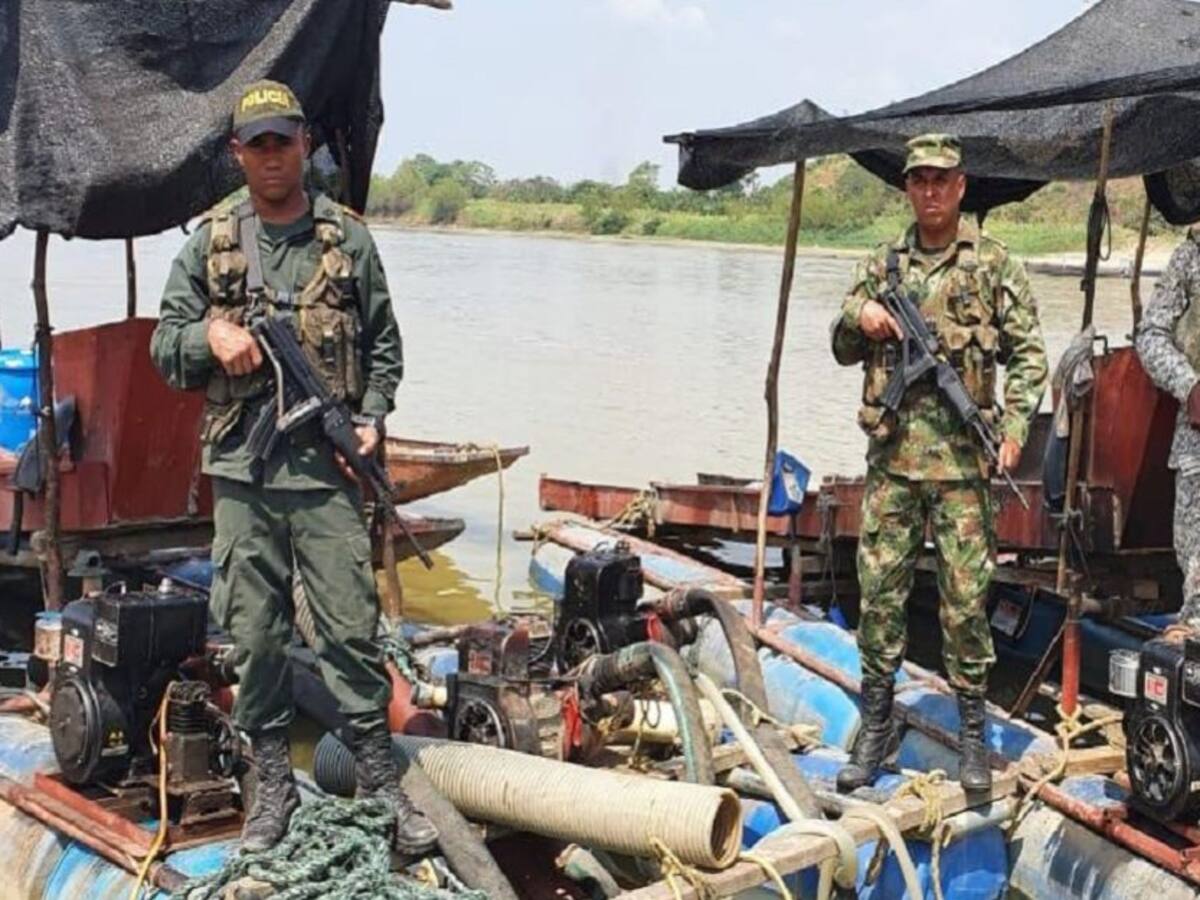 Capturan a once personas dedicadas a la minería ilegal en de Sucre