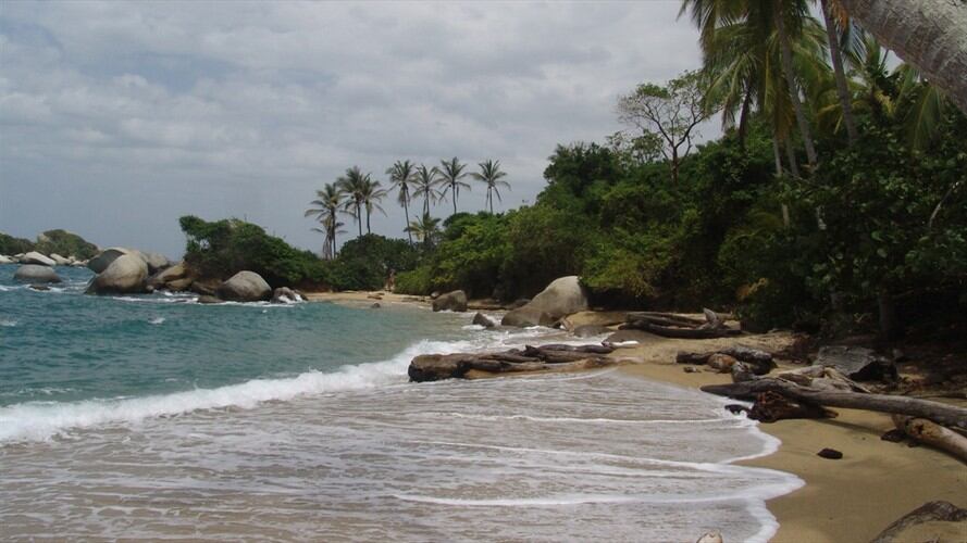 Parque Nacional Natural Tayrona. Foto: Colprensa