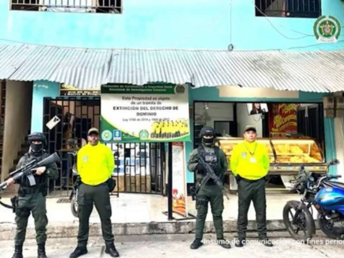 Fiscalía decomisó 33 bienes de presuntas bandas narcotraficantes
