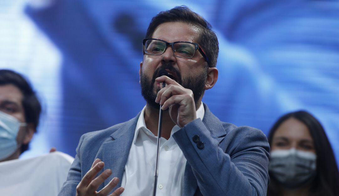 El presidente electo de Chile,Gabriel Boric