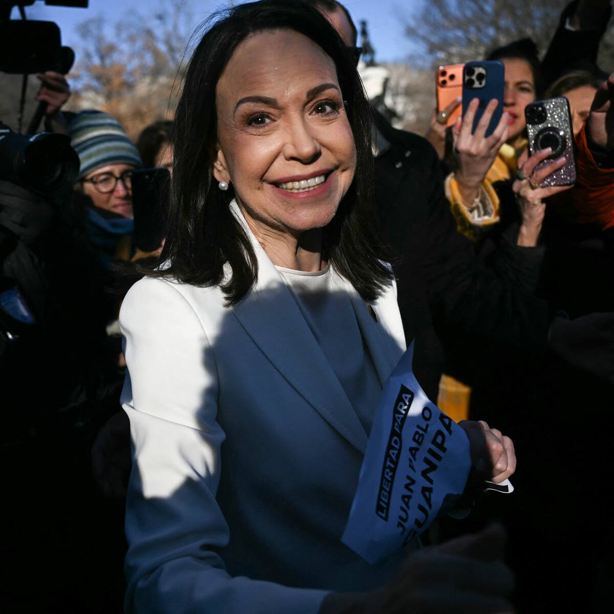 María Corina Machado se reunirá hoy con Marco Rubio en el Departamento de Estado de EE.UU.