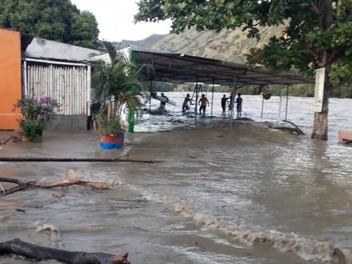 Se registró desbordamiento del rio Magdalena a la altura del municipio de Honda, Tolima