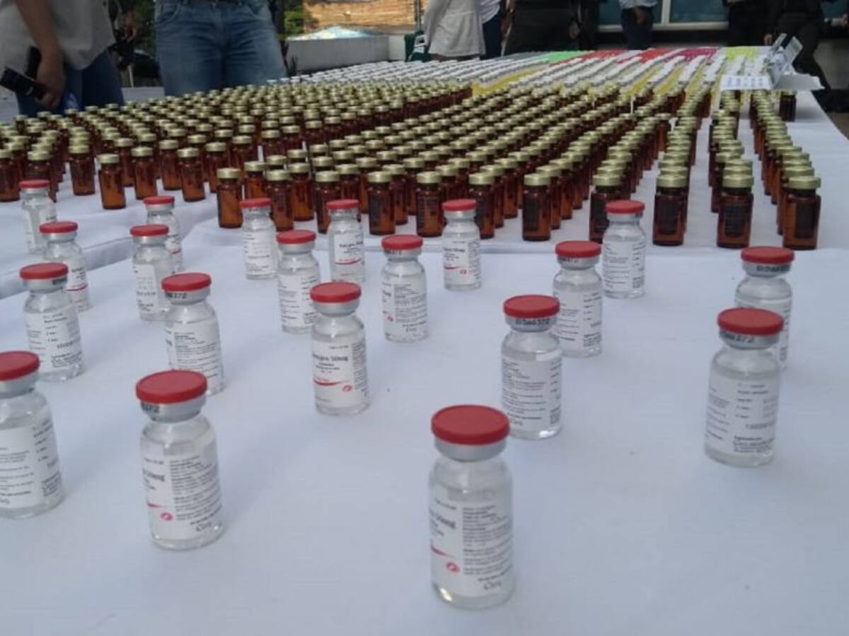 En Cali utilizaban sedante equino para traficar con drogas sintéticas