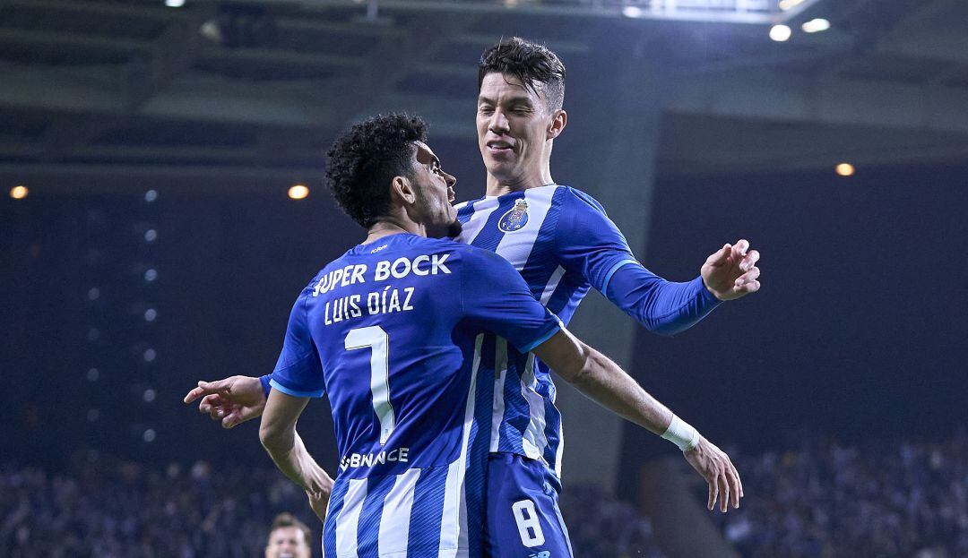 Luis Díaz y Matheus Uribe