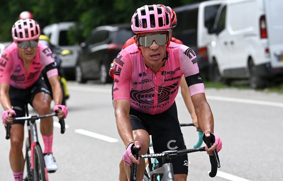 Rigoberto Urán en la etapa 17 del Tour de Francia (Photo by Tim de Waele/Getty Images)