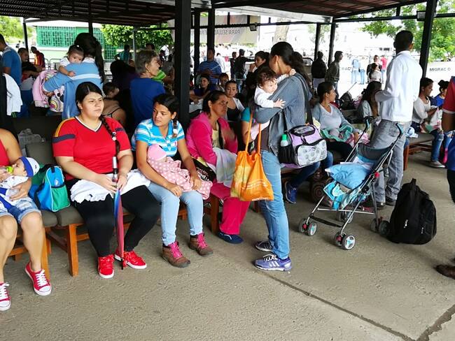 12 mil venezolanos son atendidos por la Iglesia en Cúcuta