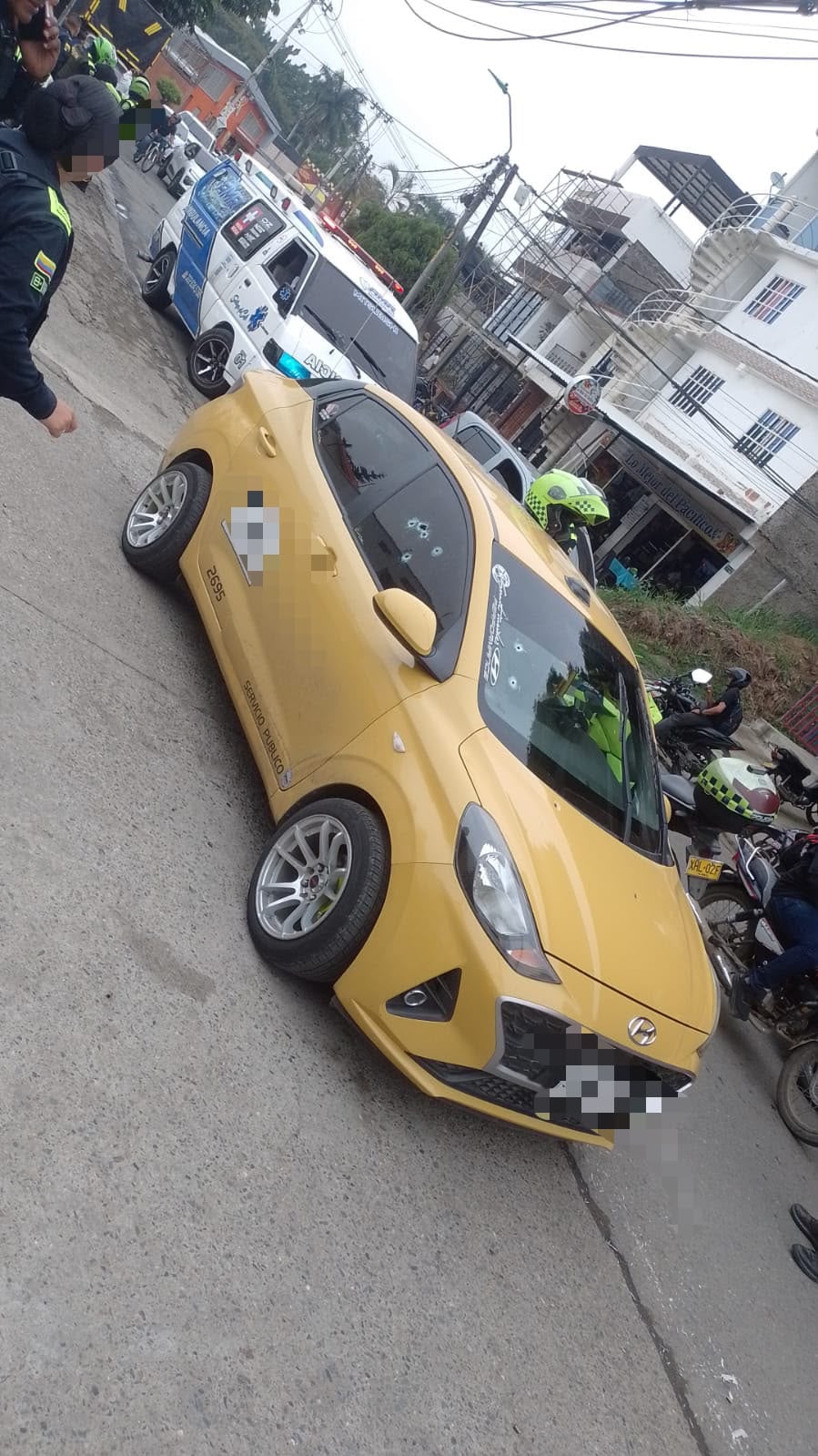 Asesinan a exjefe de ‘Los Culimochos’ dentro de un taxi en el oeste de Cali