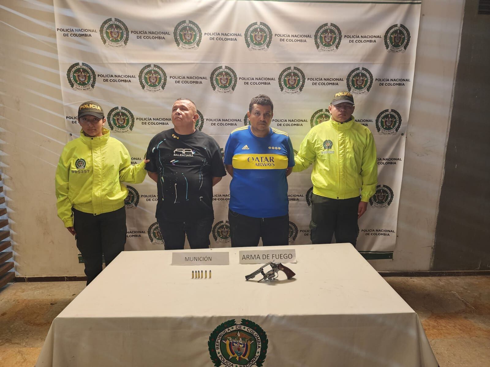 Capturan a dos sicarios por el asesinato de un bombero en Yumbo