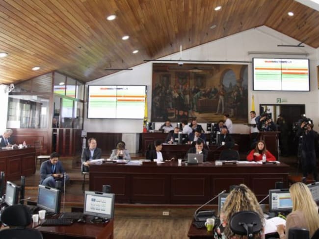 Valorización ahora a la plenaria del Concejo de Bogotá