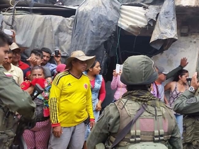 Policía regresa a El Mango, Cauca