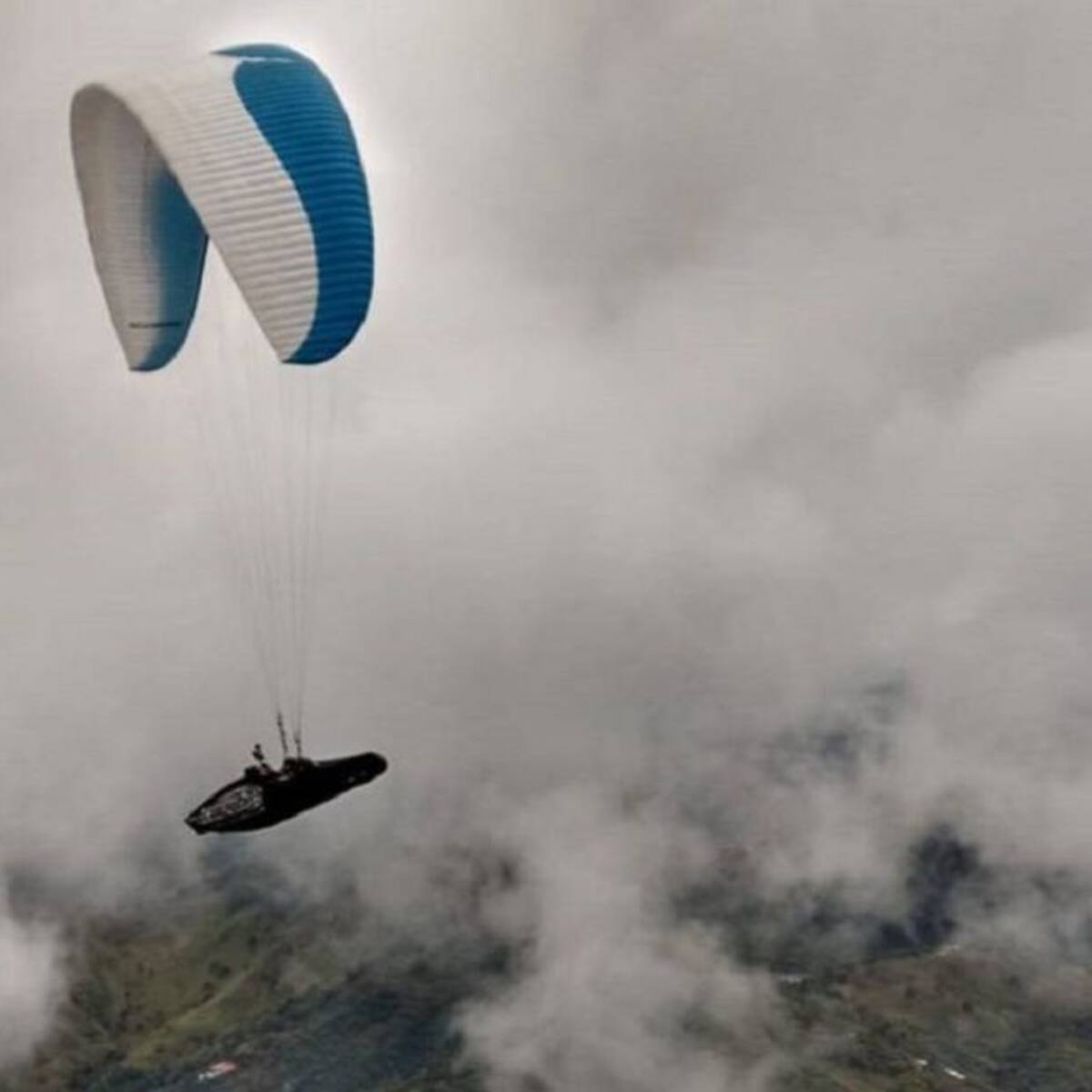 Parapentista resultó lesionado tras caer en un sector de Maltería