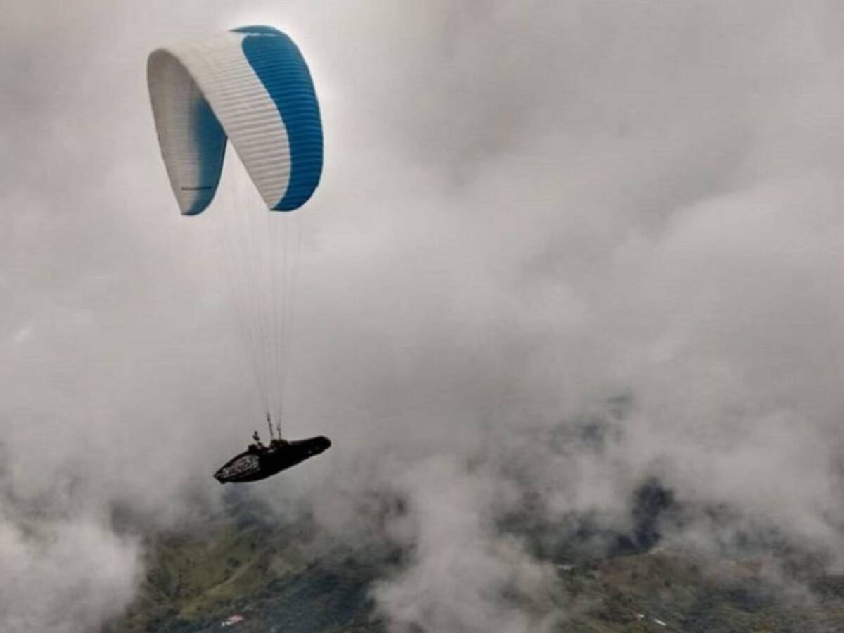 Parapentista resultó lesionado tras caer en un sector de Maltería
