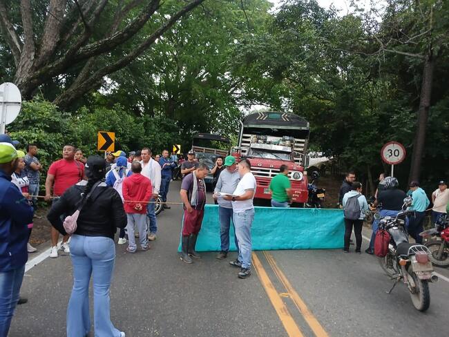 Paro arrocero en Norte de Santander. / Foto: Cortesía.