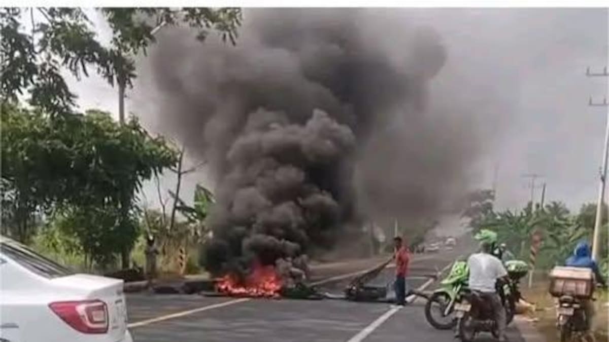 Bloqueo en la vía Montería–Lorica por alerta ante posible desbordamiento del río Sinú