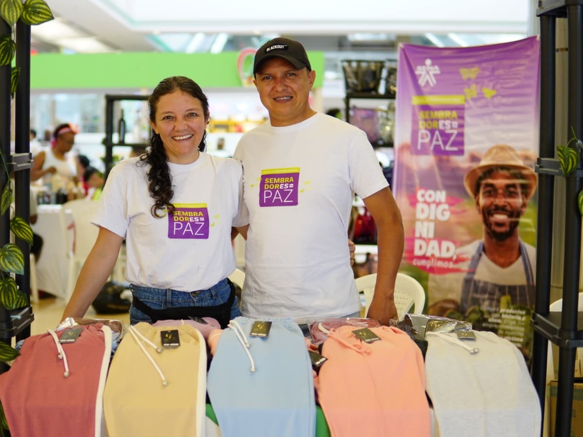 SENA realizó la Feria Sembradores de Paz en El Carmen de Bolívar y el Multicentro La Plazuela