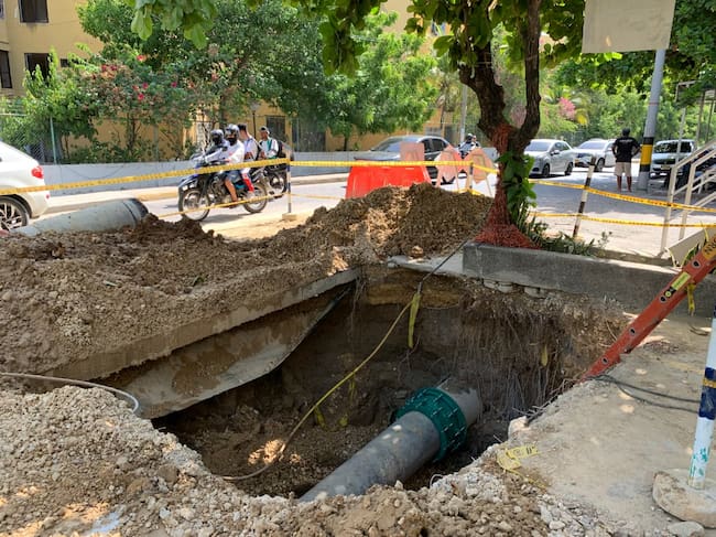 Avenida El Consulado. // Aguas de Cartagena