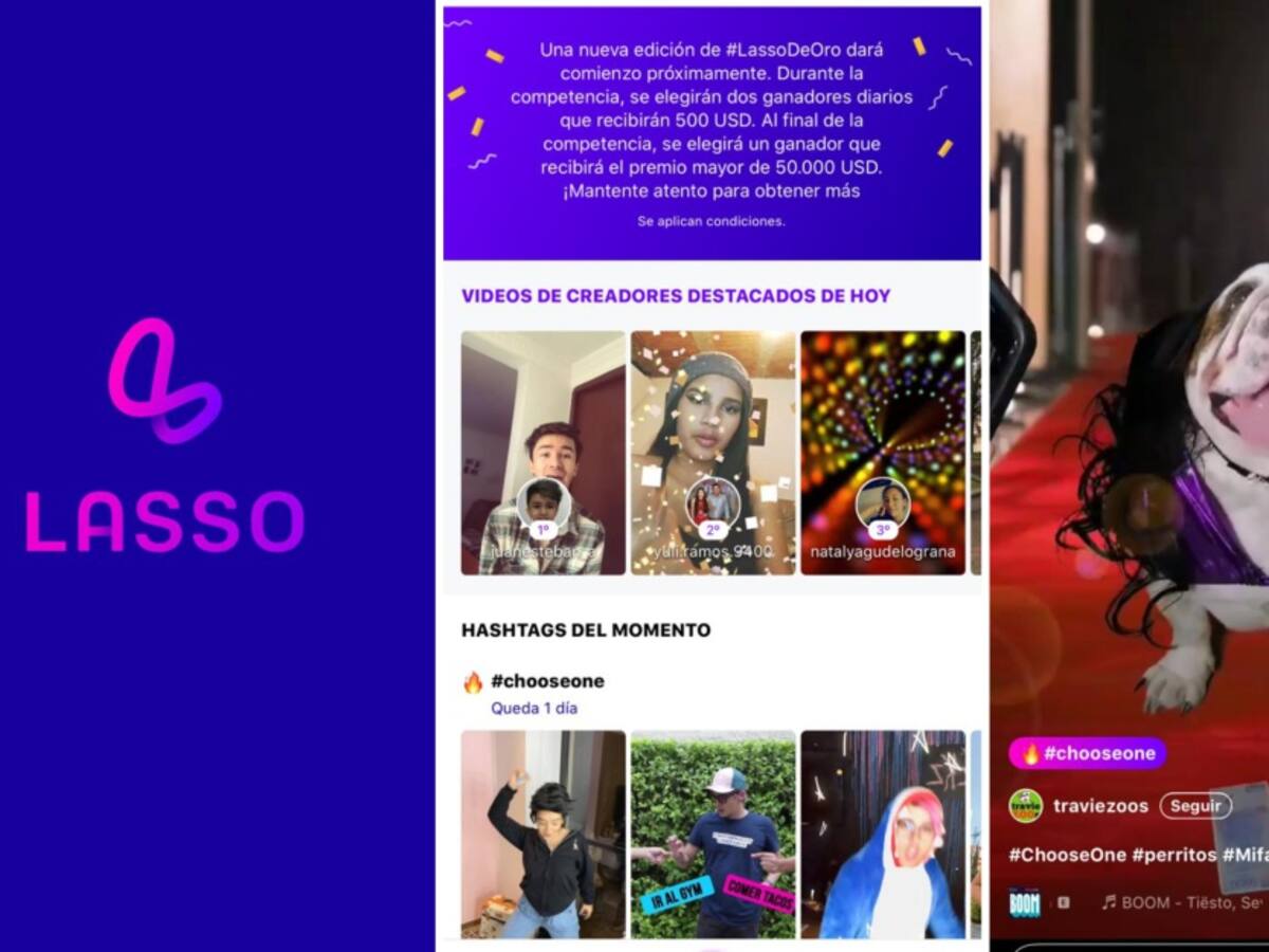 Lasso, la aplicación que llega para 'desbancar' a TikTok
