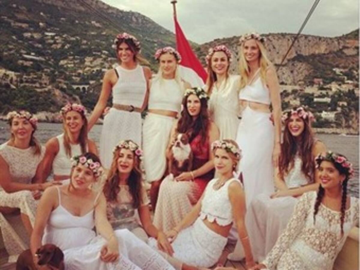 La colombiana Tatiana Santo Domingo tuvo su boda real hoy en Mónaco