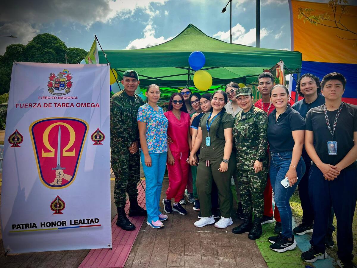 Ejército Nacional lideró jornada para llevar servicios de salud y bienestar al Meta