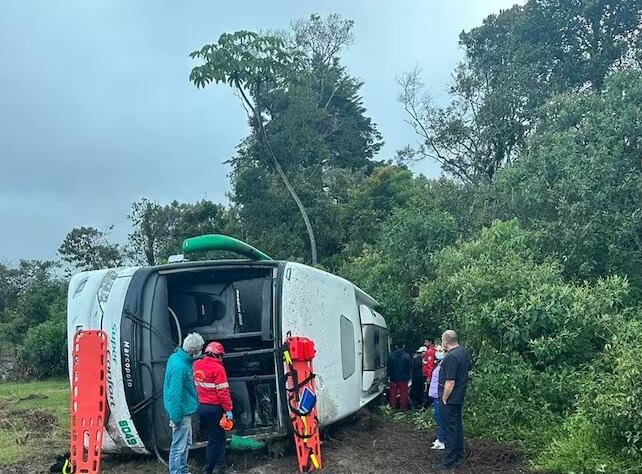 Accidente bus Berlinas