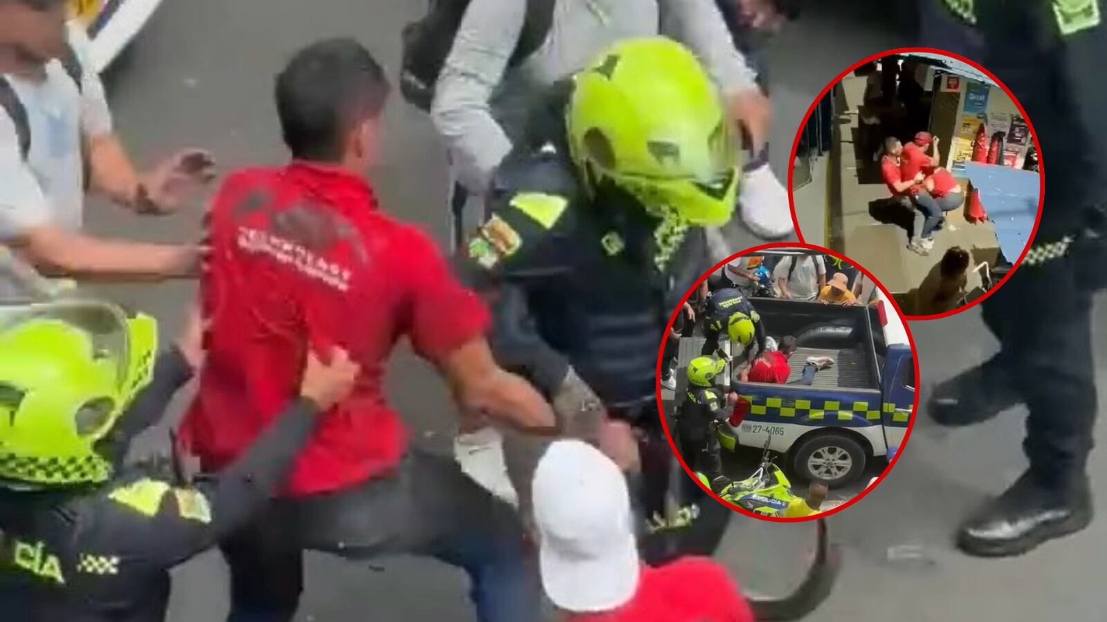 La agresión, que quedó registrada en videos grabados por testigos, ocurrió a plena luz del día y generó la reacción inmediata de la comunidad y de la Policía.
