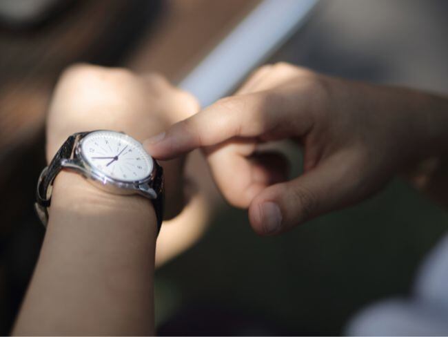 Uso del reloj Foto: Getty Images