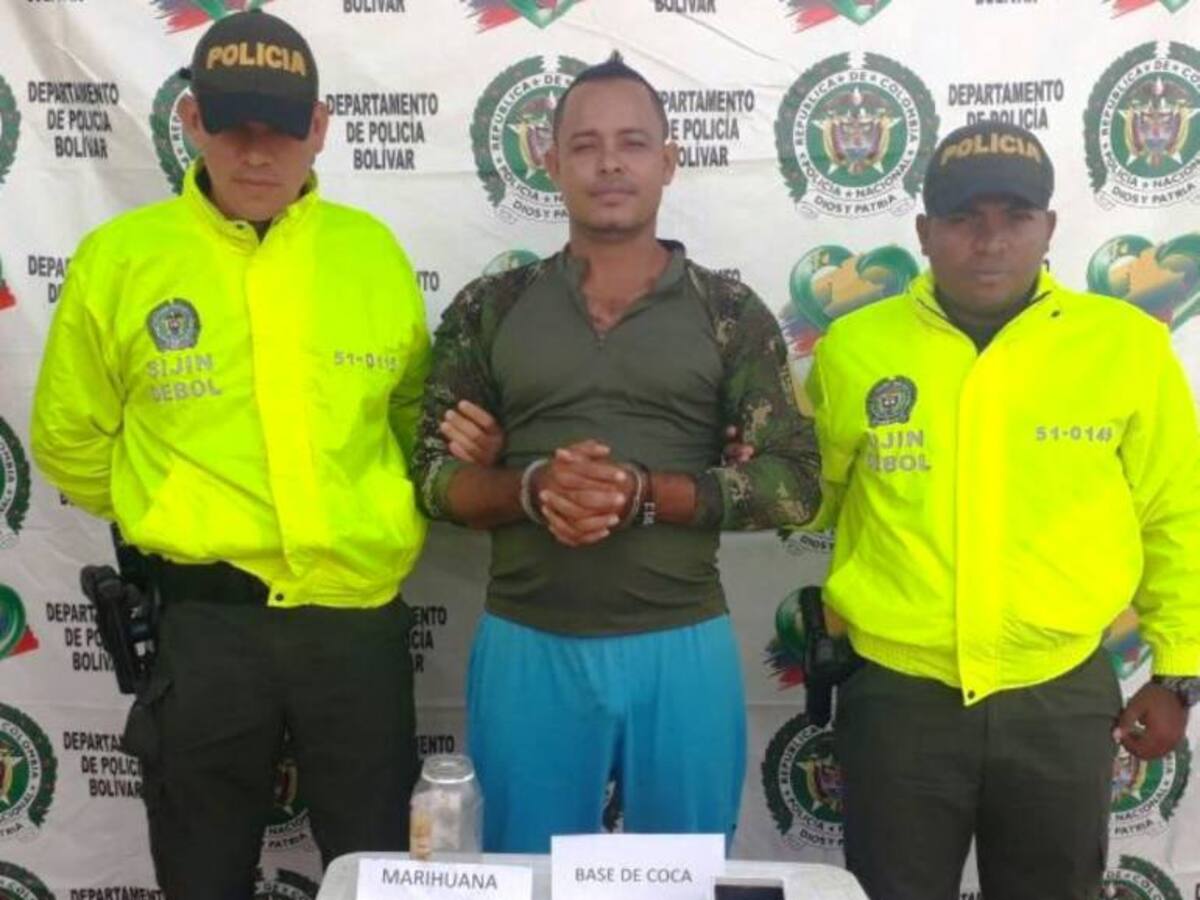 Desmantelado expendio de alucinógenos ubicado cerca a una escuela en Mompox