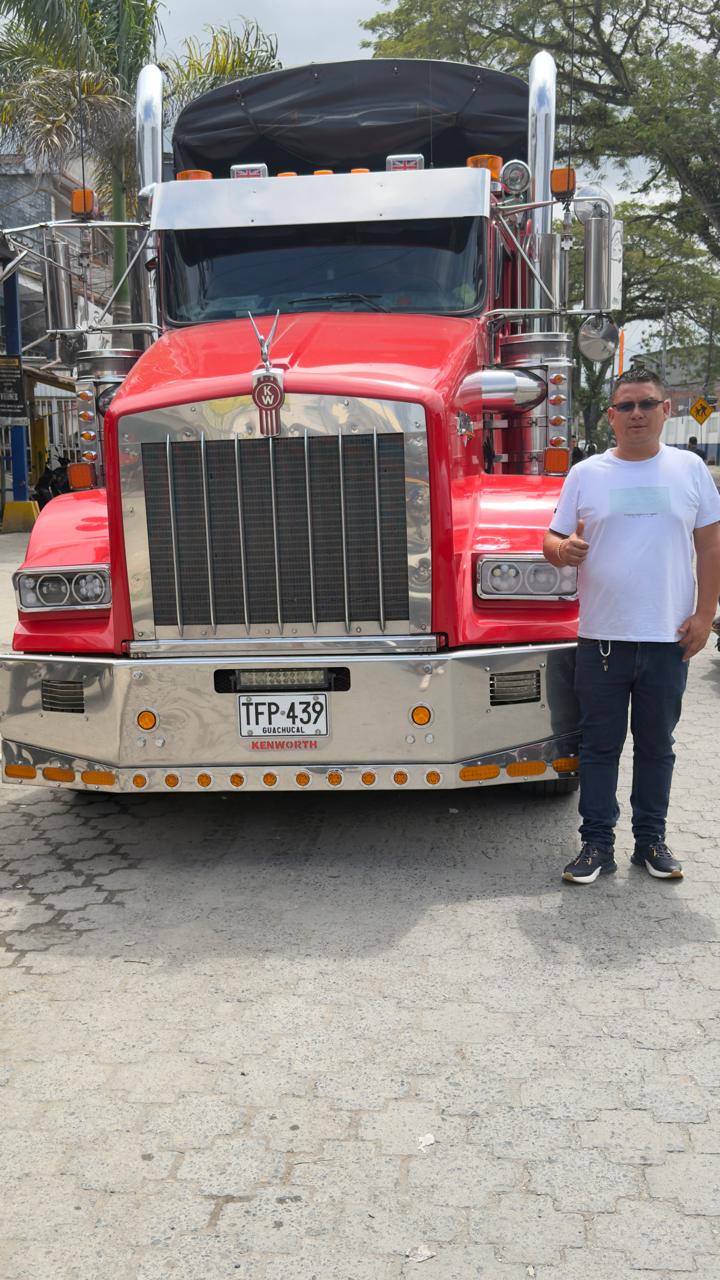Conductor liberado en Cauca- foto: cortesía