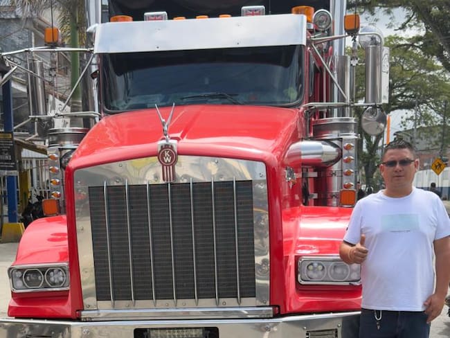 Conductor liberado en Cauca- foto: cortesía