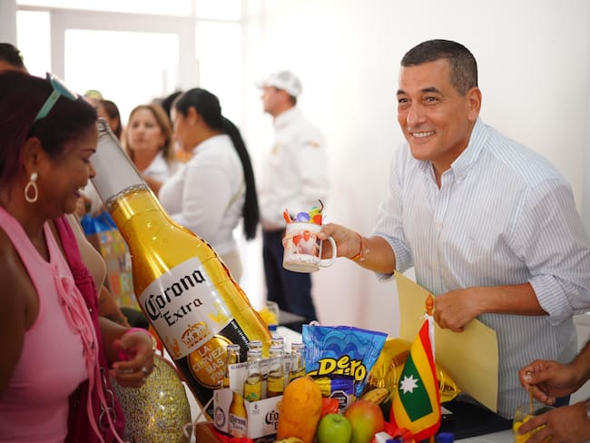 Alcalde Dumek Turbay celebró su cumpleaños con la comunidad de El Pozón y refuerza compromisos