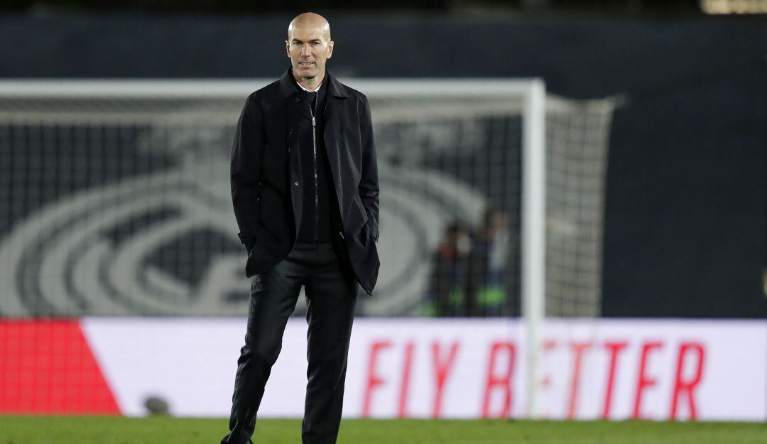 Zinedine Zidane, entrenador del Real Madrid
