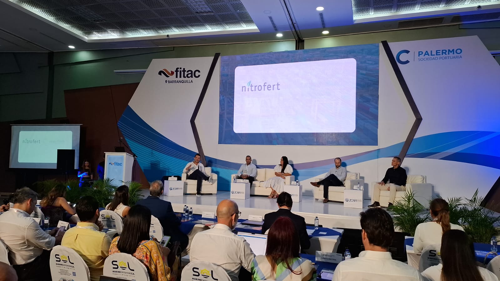 Se destacó el buen momento que viene pasando el sector portuario en el que se ha mantenido un calado estable de 10.2 metros en los últimos 17 meses.