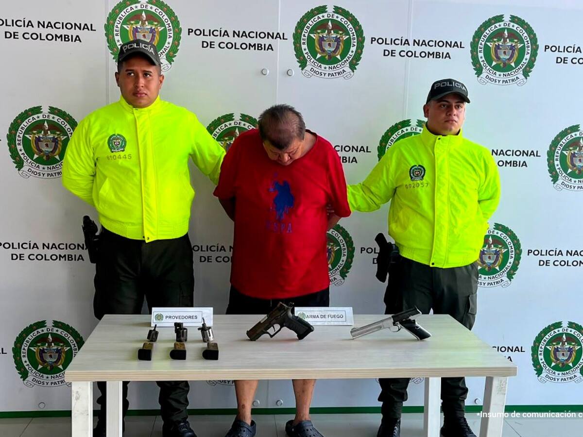 Capturado hombre señalado de modificar armas de fuego en Cúcuta